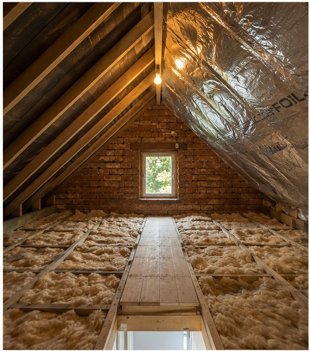 SF19 SuperFOIL being installed across the roof pitch in Oxford